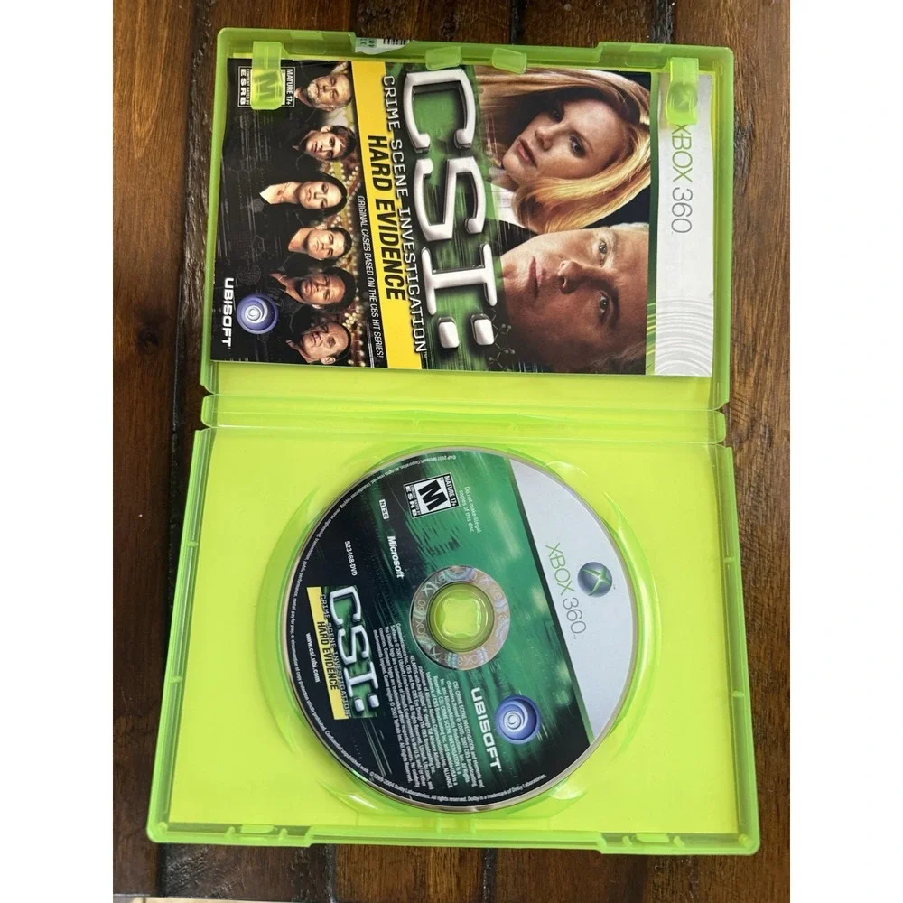 CSI: Crime Scene Investigation - Hard Evidence (Microsoft Xbox 360, 2007) CIB